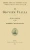 [Gutenberg 38509] • La Giovine Italia